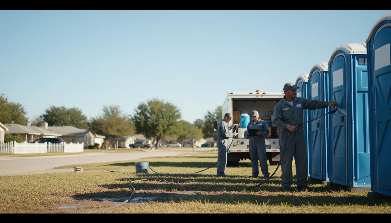 Long-Term Portable Toilet Rental in Central, AZ near me